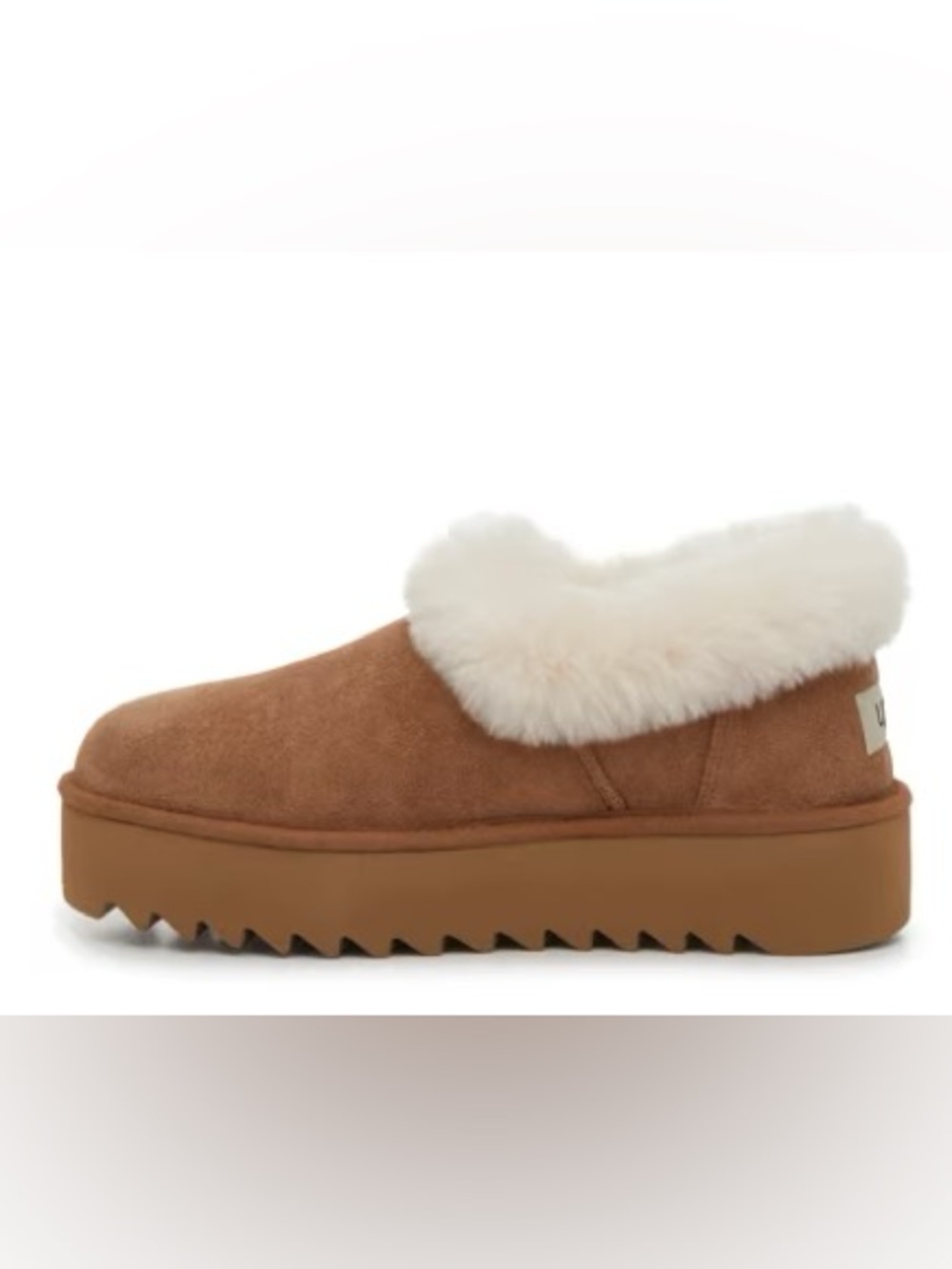 NEW UGG I-NITA PLATFORM CHESTNUT - Picture 2 of 3
